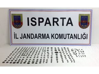 Roman dönemine ait 258 sikke ele geçirildi