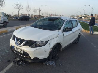 HDP’li Öcalan’ın aracı kaza yaptı: 4 yaralı