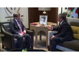 Davutoğlu Ürdü Kralı Abdullah ile görüştü