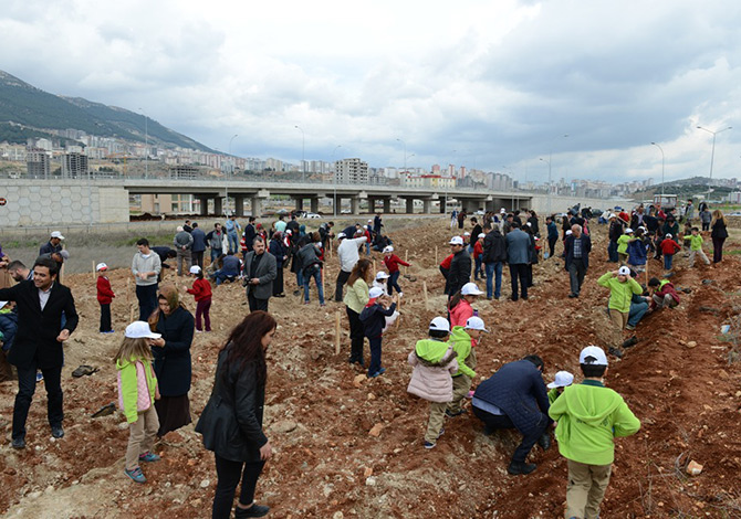 Hatıra Ormanı Oluşturdular