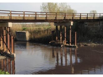 Vicdansızlar bebeği nehre attı