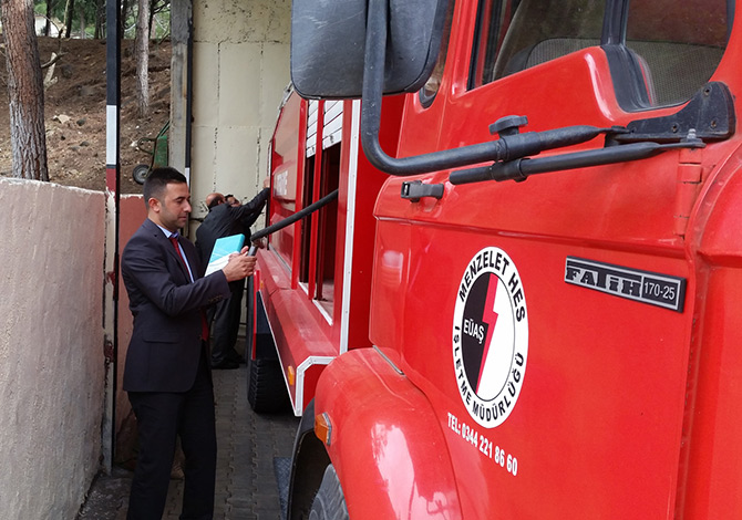 Büyükşehir İtfaiyesi Denetim Faaliyetlerine Başladı