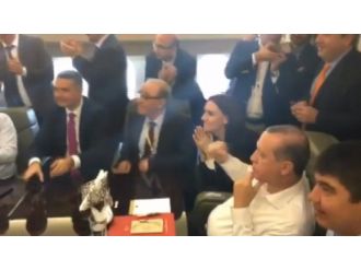 Erdoğan Hakan Çalhanoğlu’nun golüne böyle sevindi