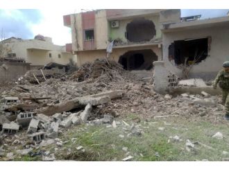 Nusaybin’de tahribatın fotoğrafları