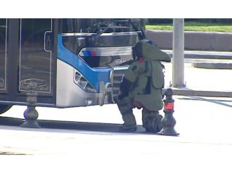 Başkent’te bombalı otobüs şüphesi