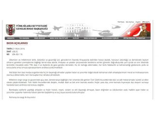 TSK: TSK’da mutlak itaat ve tek emir komuta esastır