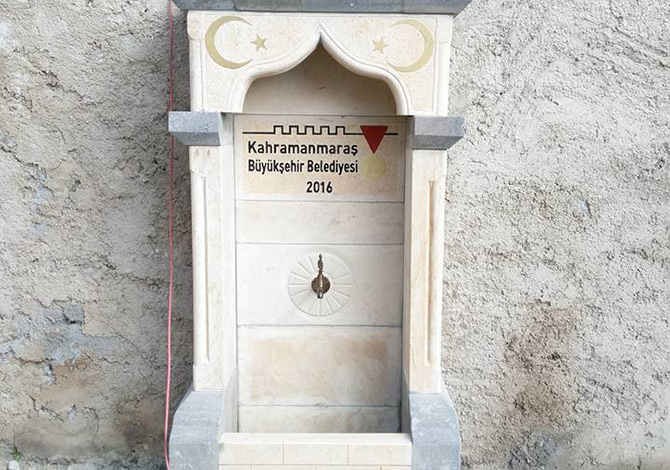 Otobüs Durakları Ve Çeşmeler Yapıldı