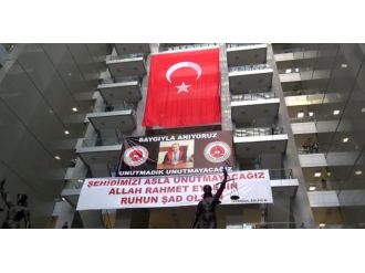 Savcı Mehmet Selim Kiraz için Adalet Sarayında anma