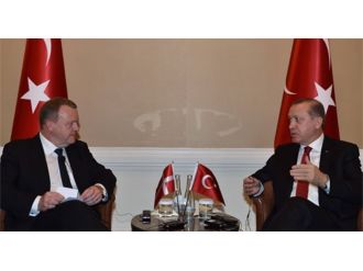 Erdoğan, Danimarka Başbakanı Lokke ile görüştü