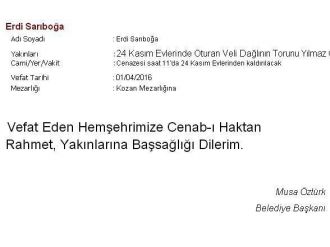 1 Nisan şakası için ’ölüm’ anonsu yaptırdı