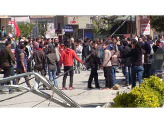 Terörist cenazesinde yoğun güvenlik önlemi