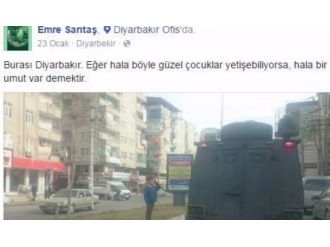 Şehidin paylaşımı duygulandırdı