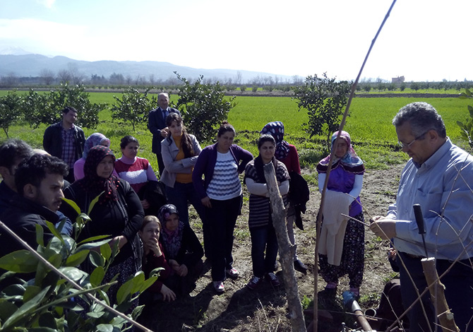 2016 Yılı Çiftçi Eğitim Kursları Tamamlandı