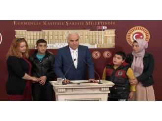 Otizmli çocuklar Meclis’te