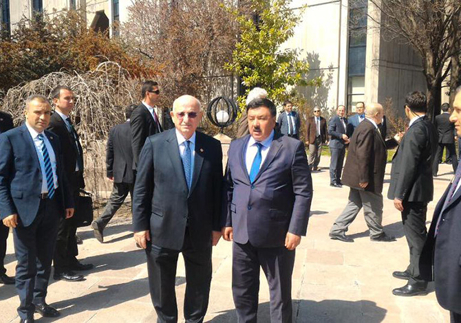 Başkan Çeleğen, TBMM Başkanı'nı Ziyaret Etti