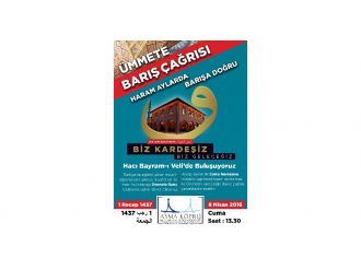 Uluslararası öğrencilerden Müslümanlara çağrı: Herkes Sussun, Ezan Konuşsun