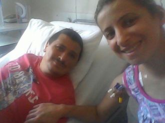 Eşinin böbreği ile hayata tutundu