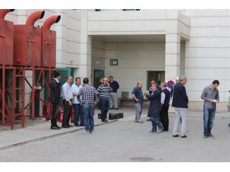 Hastanede yangın paniği !