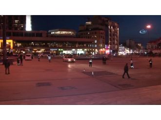 Metronun ardından füniküler de durdu