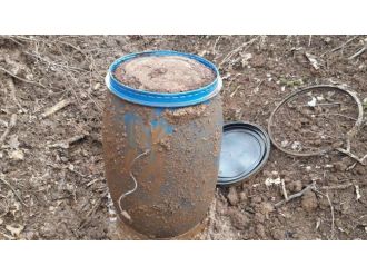 Muş kırsalında 4 ton amonyum nitratlı patlayıcı imha edildi