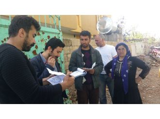 İdil’de hasar tespit çalışmalarına başlandı