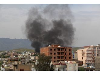 Silopi’den dumanlar yükseliyor