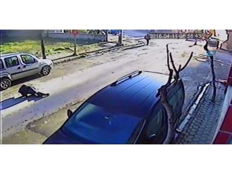 Doğalgaz patlaması güvenlik kamerasında