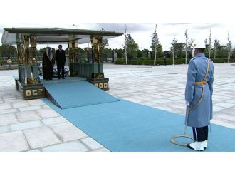 Cumhurbaşkanı Erdoğan Kral Selman’ı törenle karşıladı