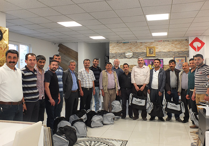 Seramik Ustalarıyla Buluştular