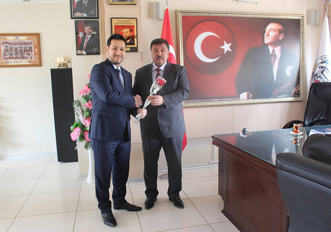 Müftü Meral'dan Başkan Çeleğen'e Ziyaret