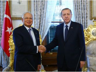 Erdoğan Malezya Başbakanı’yla görüştü
