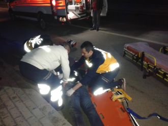 Eğlence dönüşü feci kaza: 2 yaralı