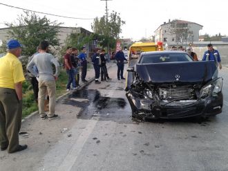 Tekirdağ’da zincirlime kaza: 2 yaralı