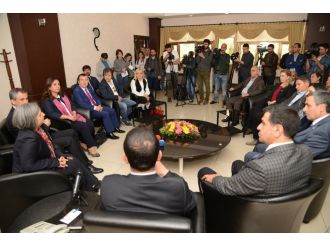 CHP heyetinden Diyarbakır Büyükşehir Belediyesine ziyaret