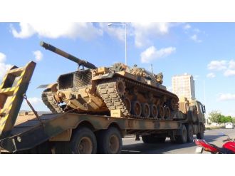 Sıfır noktasına tank sevkiyatı