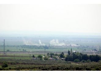 Fırtına obüsleri IŞİD mevzilerini vuruyor