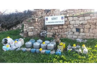 Vatandaşın ihbarıyla çok sayıda patlayıcı bulundu