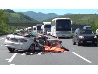 TEM’de feci kaza: 1 ölü