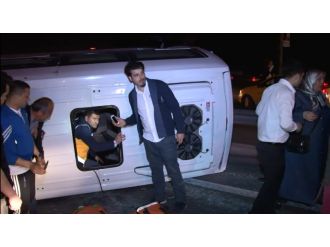 İstanbul’da düğün dönüşü feci kaza: 14 yaralı