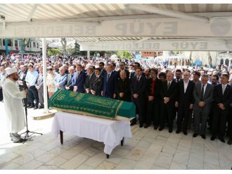 Cumhurbaşkanı Salih Tuna’nın babasının cenaze töreninde