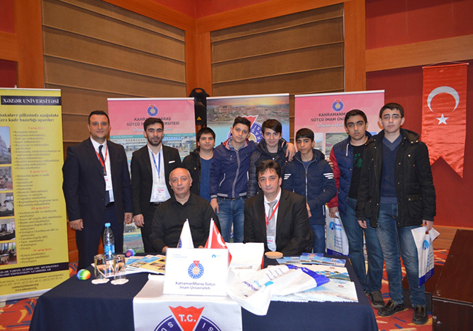 KSÜ Azerbaycan’da Üniversite Adaylarıyla Buluştu