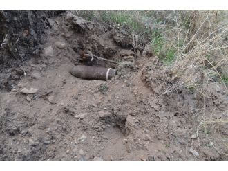 Hatay’a top mermisi düştü