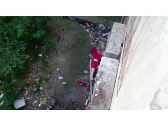 Kadının halini gören yakınları fenalık geçirdi