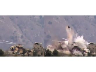 Taliban, Afganistan helikopterini havaya uçurdu