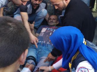 Tarihi pazarda kanlı hesaplaşma