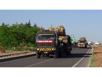 Suriye sınırına tank sevkiyatı