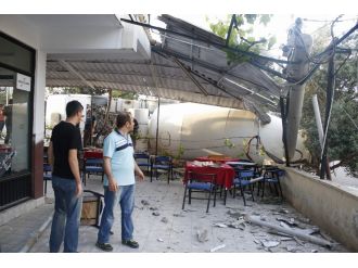 Mikser kazasında faciadan dönüldü