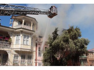 İstanbul’da korkutan yangın