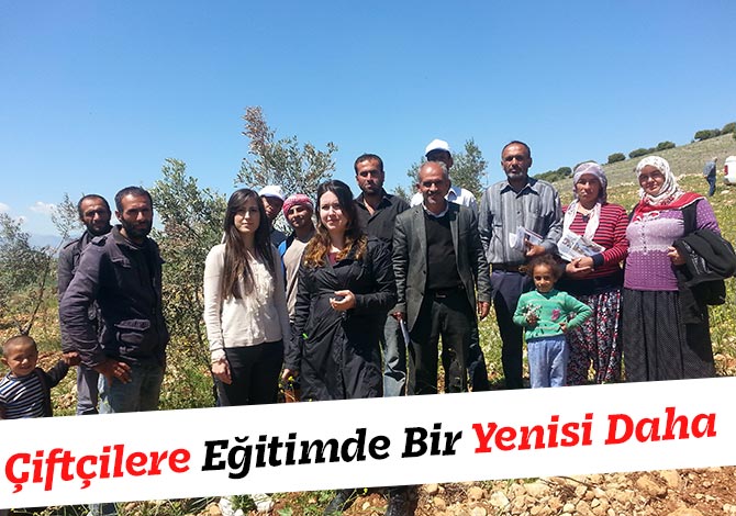 Çiftçilere Eğitimde Bir Yenisi Daha