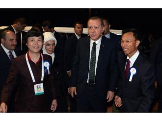 Erdoğan Expo 2016’da bahçeleri gezdi